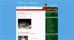 Desktop Screenshot of mallorcachristmas.webs-sites.com